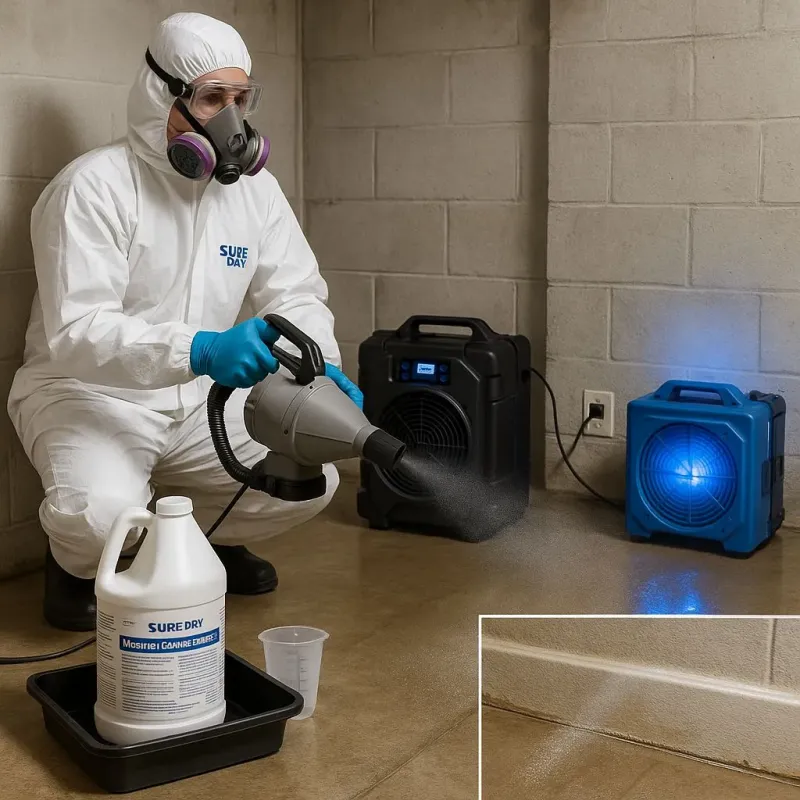 Sanitization and Odor Removal process in West Hamburg, PA